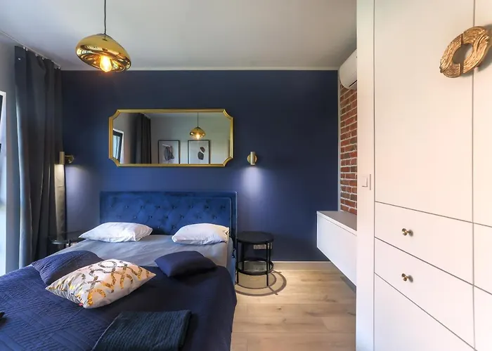 Apartament Centrum Gdansk Blisko Starego Miasta Z Widokiem Na Rzeke